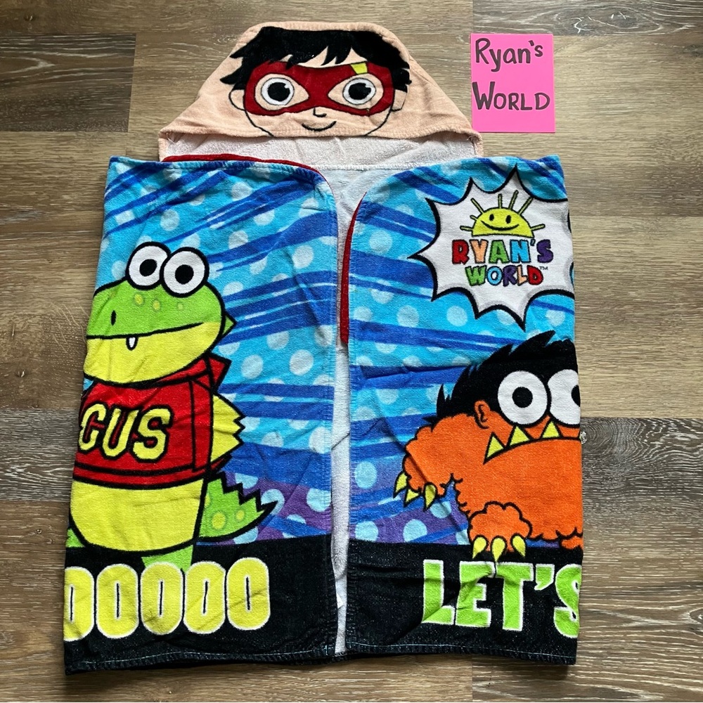 Ryan’s World Hooded Towel - One Size